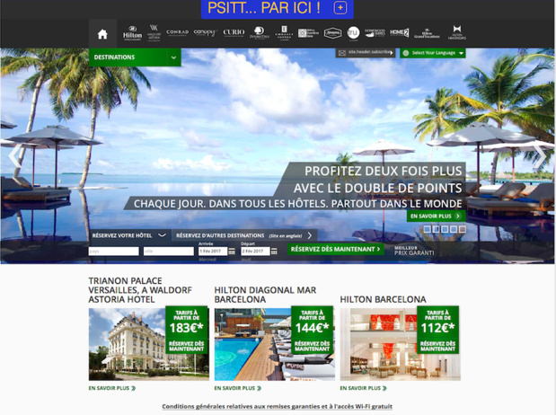 55% des réservations Hilton viennent des membres Hilton Honors. Le programme compte 60 millions de membres (c) Hilton 55% des réservations Hilton viennent des membres Hilton Honors. Le programme compte 60 millions de membres (c) Hilton