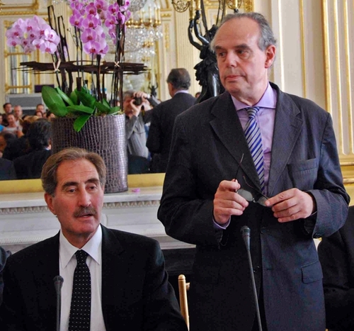 La première « sortie officielle » de Frédéric Mitterrand, nouveau ministre de la Culture aux côtés de son homologue turc Ertugrul Gunay La première « sortie officielle » de Frédéric Mitterrand, nouveau ministre de la Culture aux côtés de son homologue turc Ertugrul Gunay
