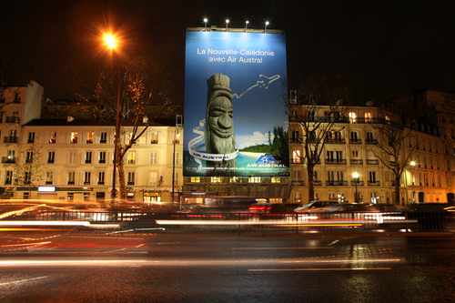 La Nouvelle-Calédonie et Air Austral s'affichent en XXL à Neuilly La Nouvelle-Calédonie et Air Austral s'affichent en XXL à Neuilly