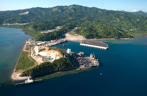 Le port de Longoni en vue aérienne - DR : OT Mayotte Le port de Longoni en vue aérienne - DR : OT Mayotte