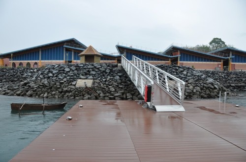 Le nouveau ponton de Mayotte - DR : OT Mayotte Le nouveau ponton de Mayotte - DR : OT Mayotte