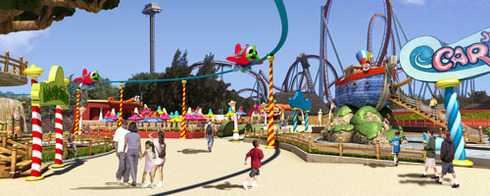Les aires thématiques de PortAventura Park Les aires thématiques de PortAventura Park