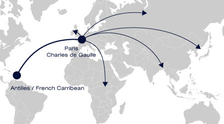 Air France : les Antilles au départ de Paris-CDG dès novembre 2011 Air France : les Antilles au départ de Paris-CDG dès novembre 2011