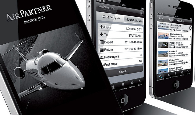 Air Partner : nouvelle appli iPhone pour vérifier la dispo d’un avion privé Air Partner : nouvelle appli iPhone pour vérifier la dispo d’un avion privé
