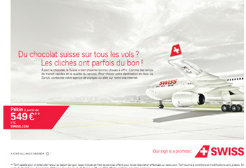Swiss s'affiche à Lyon Swiss s'affiche à Lyon