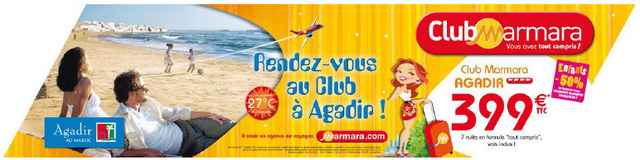 Campagne d'affichage : Marmara met à l'honneur le Maroc Campagne d'affichage : Marmara met à l'honneur le Maroc