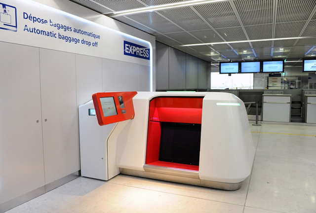 Paris Orly : un nouveau dépose bagage automatique Paris Orly : un nouveau dépose bagage automatique