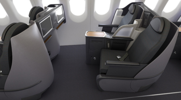 L'appareil sera configuré en tri-classe avec 128 sièges, dont 102 en cabine principale, 18 en « Main Cabin Extra » et 8 en Première Classe. L'appareil sera configuré en tri-classe avec 128 sièges, dont 102 en cabine principale, 18 en « Main Cabin Extra » et 8 en Première Classe.