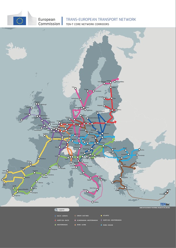 L'UE planche sur le réseau de transport unifié L'UE planche sur le réseau de transport unifié