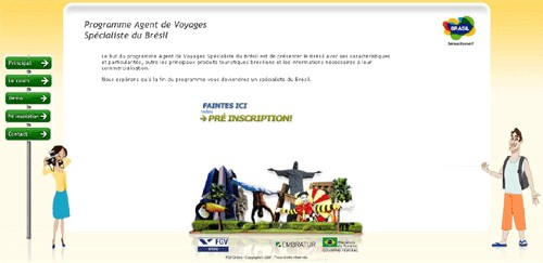 Brésil : Embratur forme les agents de voyages en ligne Brésil : Embratur forme les agents de voyages en ligne