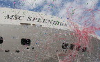 I - Baptême du MSC Splendida à Saint Nazaire : e la nave va !