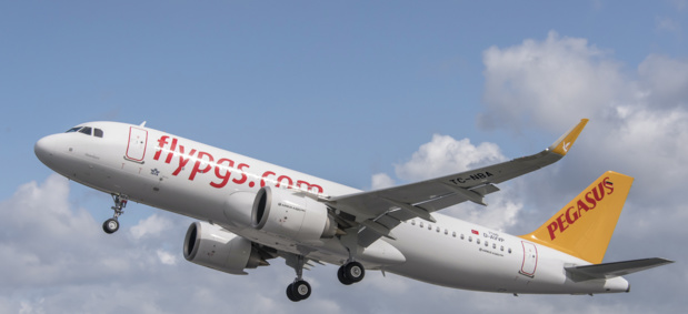Pegasus Airlines a vu ses revenus et le nombre de ses passagers augmenter au cours du premier semestre 2016 - Photo : Pegasus Airlines Pegasus Airlines a vu ses revenus et le nombre de ses passagers augmenter au cours du premier semestre 2016 - Photo : Pegasus Airlines