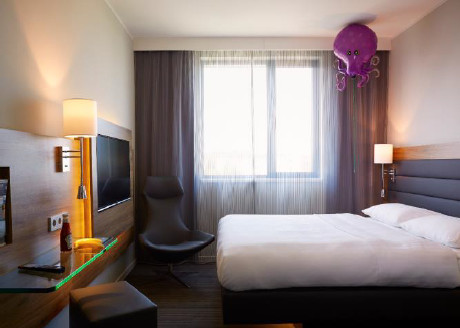 L'hôtel Moxy de Francfort compte 176 chambres - Photo : Moxy Hotels