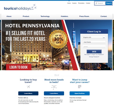 Tourico Holidays compte profiter des conséquences du vote en faveur du Brexit et de la baisse de la livre sterling - Capture d'écran Tourico Holidays compte profiter des conséquences du vote en faveur du Brexit et de la baisse de la livre sterling - Capture d'écran