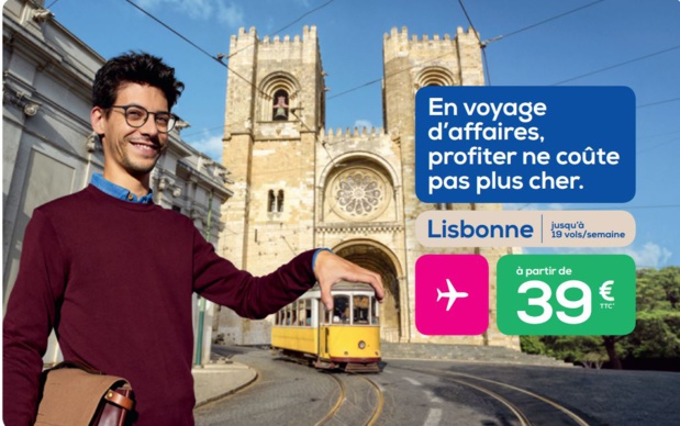 Transavia veut séduire les hommes d'affaires avec sa nouvelle campagne de publicité - DR : Transavia