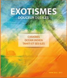 La nouvelle brochure d'Exotismes. DR Exotismes.