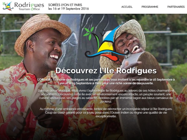 Océan Indien : l'OT de Rodrigues à la rencontre des agents de voyages Océan Indien : l'OT de Rodrigues à la rencontre des agents de voyages