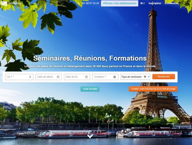 Séminaires : la plateforme BizMeeting se refait une beauté Séminaires : la plateforme BizMeeting se refait une beauté