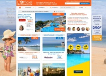 Capture d'écran L'officiel des Vacances