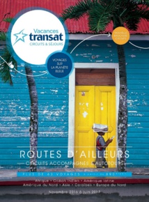 Les circuits et autotours sont dans la brochure "Routes d'ailleurs" - DR : Transat France
