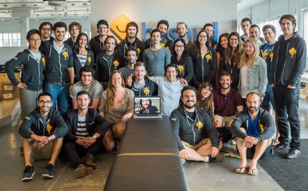 L'équipe de la jeune pousse BusBud (c) Busbud L'équipe de la jeune pousse BusBud (c) Busbud