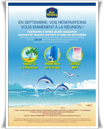 Best Western : grand challenge AGV en septembre Best Western : grand challenge AGV en septembre