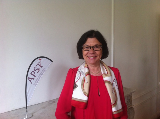 Alix Philippon, la directrice de l'APST aux petits soins pour ses adhérents : DR : LAC
