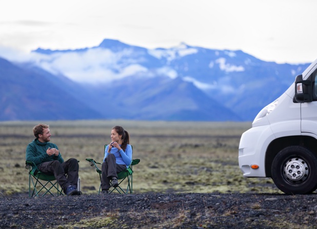 La start-up bordelaise propose d'emprunter pour un jour ou plus la caravane, le van ou le camping-car d'un autre particulier (c) Yescapa