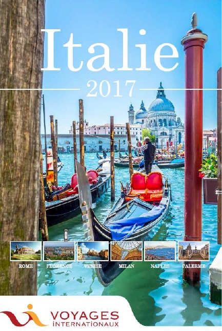 La nouvelle brochure Italie Voyages Internationaux - DR