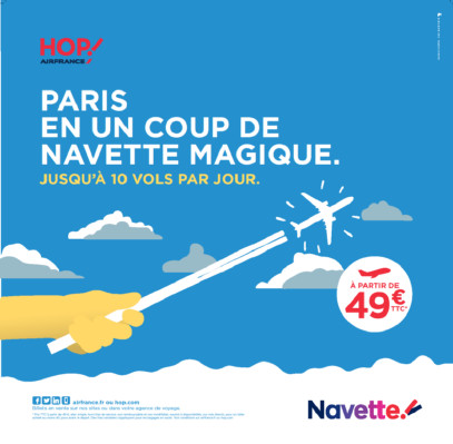 Hop! Air France : nouvelle navette entre Montpellier et Orly dès fin octobre 2016 Hop! Air France : nouvelle navette entre Montpellier et Orly dès fin octobre 2016