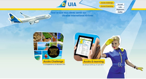 Le challenge de ventes d'Ukraine International Airlines se déroule jusqu'au 4 décembre 2016 - DR : Ukraine International Airlines