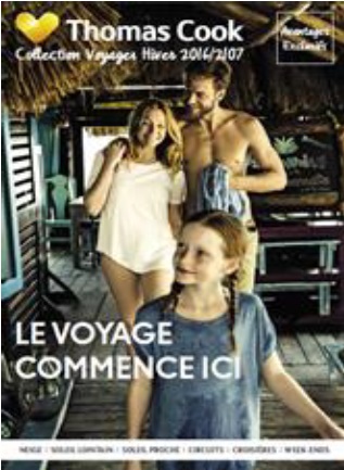 Couverture de la nouvelle brochure distributeur de Thomas Cook - DR : Thomas Cook