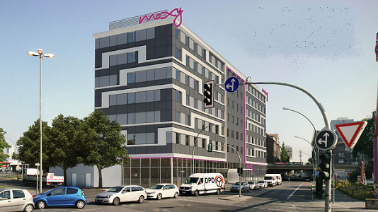 Allemagne : Moxy Hotels ouvre un établissement à Berlin