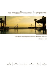 Caraïbes/Pacifique : Empreinte édite sa brochure commune avec AM Resorts