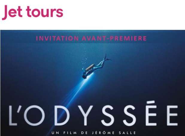 L’Odyssée : Jet tours invite les agents de voyages au cinéma