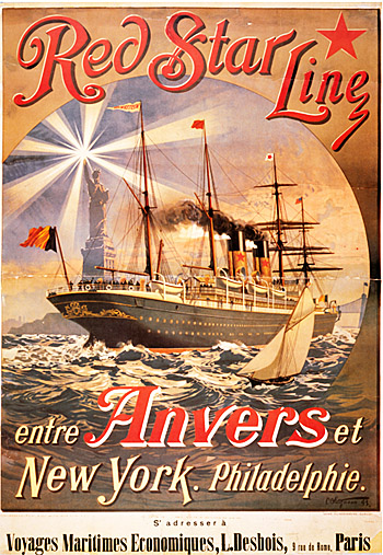 Affiche publicitaire, 1893. Collection ville de Saint-Nazaire