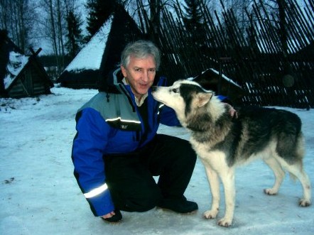 Bruno Gallois, le DG préfère le jus de baie au huskies...