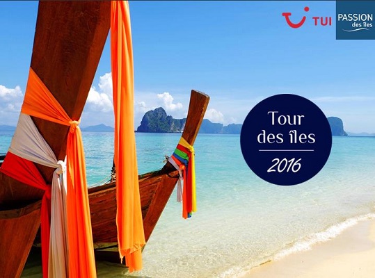 Le Tour des Îles 2016 de TUI se déroule jusqu'au 13 octobre 2016 - DR : TUI
