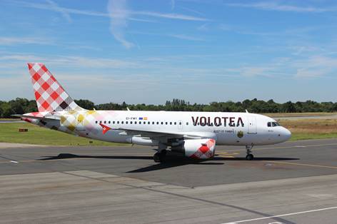 Volotea va renforcer son programme au départ de Nantes pour l'été 2017 - Photo : Volotea