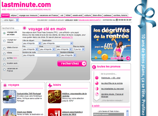 VI - Lastminute.com : ''Remettre à plat la stratégie marketing des marques''