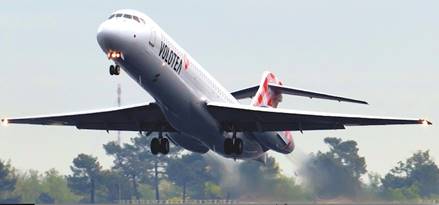 Volotea va voler deux fois par semaine entre Pau et Nice - Photo : Volotea