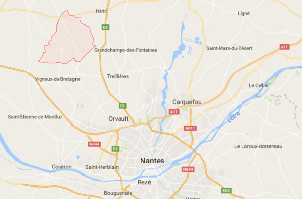 Notre-Dame-des-Landes est situé au Nord-Ouest de Nantes - DR : Google Maps Notre-Dame-des-Landes est situé au Nord-Ouest de Nantes - DR : Google Maps