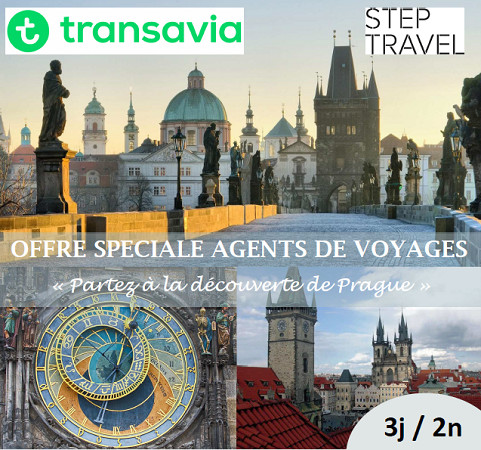 Les agents de voyages peuvent partir 3 jours à Prague pour 190 € avec Step Travel - DR : Step Travel