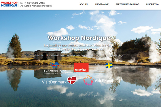 Le workshop rassemblera les 5 pays Nordiques : Danemark, Finlande, Islande, Norvège et Suède. Le workshop rassemblera les 5 pays Nordiques : Danemark, Finlande, Islande, Norvège et Suède.