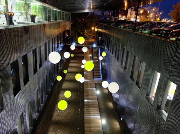 Le patio intérieur by night - DR : Groupe Verdié