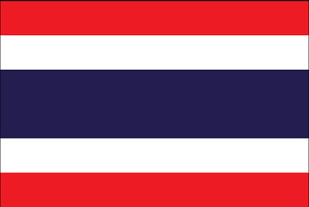 Drapeau de la Thaïlande - DR : Wikipedia