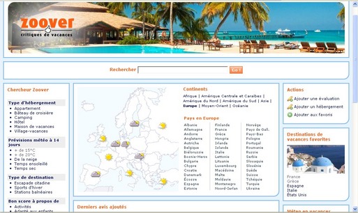 Le site d’avis de voyageurs Zoover s’implante en France Le site d’avis de voyageurs Zoover s’implante en France