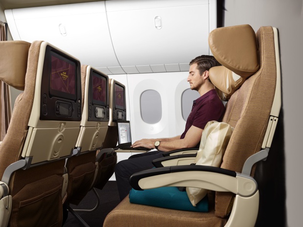 La classe Economy Smart Etihad Airways DR La classe Economy Smart Etihad Airways DR