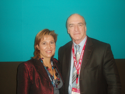 Carole Vallet-Gallou, Directrice Commerciale et Gérard Espitalier Noël, General Manager d'Indigo Hotel & Resort