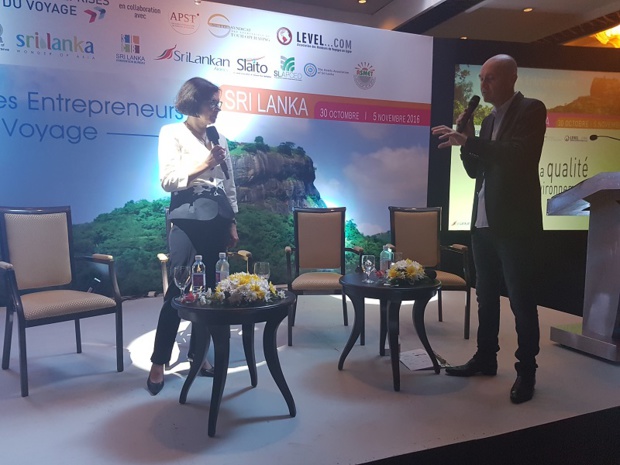 Alix Philipon, présidente de l'APST au Congrès des Entreprises du Voyage - Photo CE Alix Philipon, présidente de l'APST au Congrès des Entreprises du Voyage - Photo CE